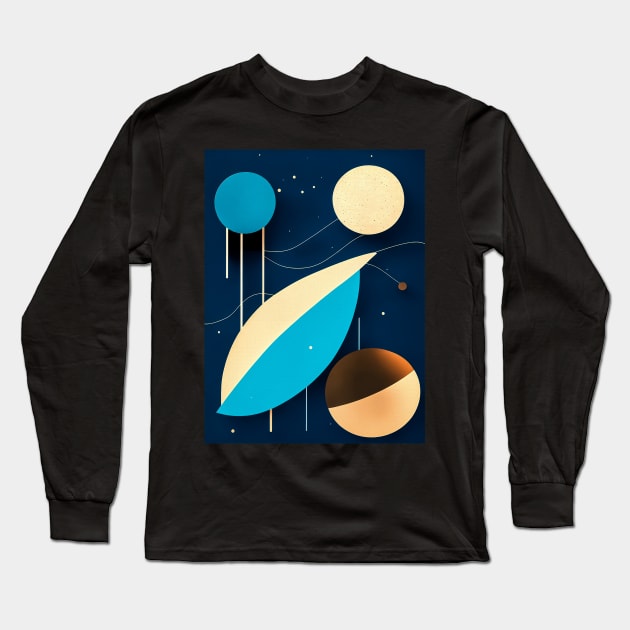 Moons Long Sleeve T-Shirt by puravidavisions